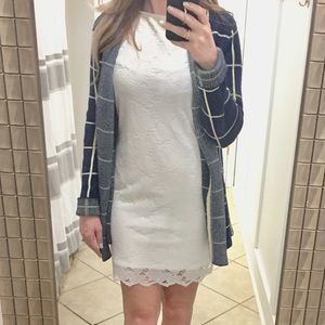 Ivory lace dress size 3